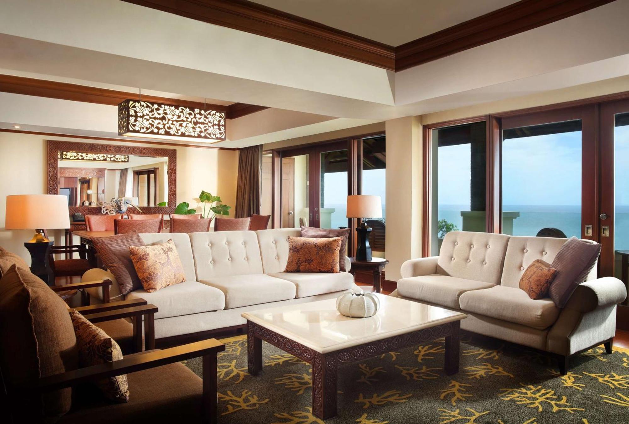 Hilton Bali Resort Nusa Dua  Exterior photo A living room in a suite at the Four Seasons Resort Maui